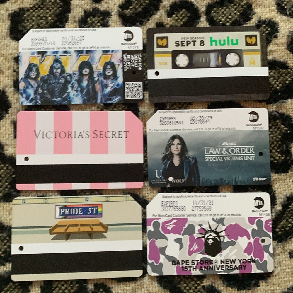 6 rare collectible new metrocards Nyc limited edition - Picture 2 of 12